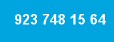 923 748 15 64 923 748 15 64